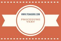 Materi Procedure text