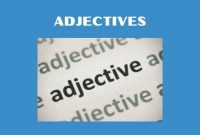 materi adjective