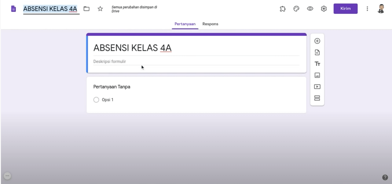Begini Cara Membuat Absen Online Dengan Menggunakan Google Form | Daring 2020 6 cara membuat abse online
