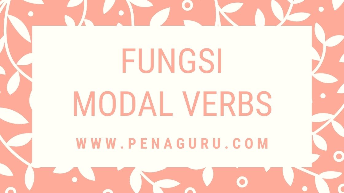 Macam-macam modal verbs