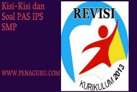 Kisi-Kisi dan Soal PAS IPS SMP Semester 1
