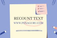 materi recount text