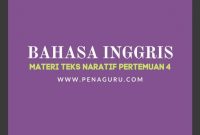 materi teks naratif pertemuan 4