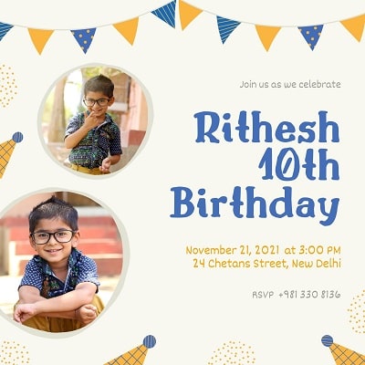 10 Contoh Invitation Card Bahasa Inggris Beserta Gambar dan Artinya 1 contoh invitation card