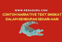 Contoh Narrative Text Singkat