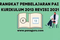 perangkat pembelajaran pai SD K13