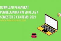 Perangkat PAI SD/MI Kelas 4