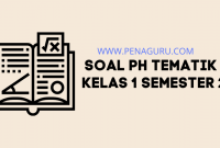 soal ph tematik kelas 1 semester 2