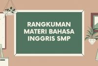 materi bahasa inggris smp