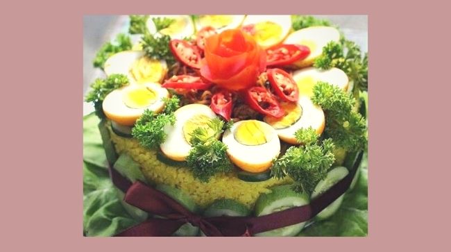 Teks Prosedur Cara Membuat Nasi Tumpeng