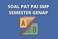 soal pat pai smp semester genap