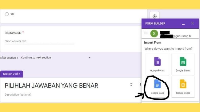 Cara Menggunakan Form Builder Di Google Form