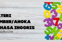 materi numbers bahasa inggris