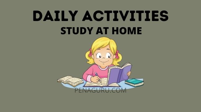 Materi Bahasa Inggris Kelas 3 SD Daily Activity