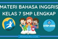 materi bahasa inggris kelas 7