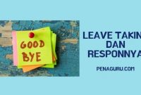 leave taking dan responnya