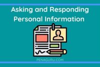 asking and responding personal information