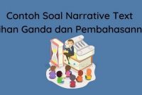 contoh soal narrative text pilihan ganda dan pembahasannya - PenaGuru.Com