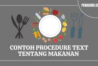 contoh procedure text tentang makanan
