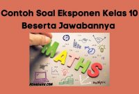 contoh soal eksponen kelas 10 beserta jawabannya