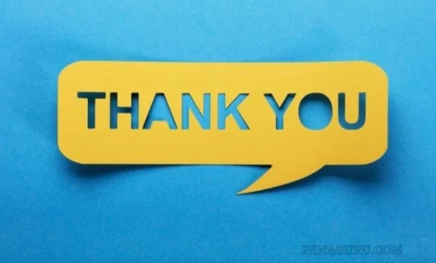 Perbedaan Thanks dan Thank You serta Thank Perbedaan Thanks dan Thank You serta Thank