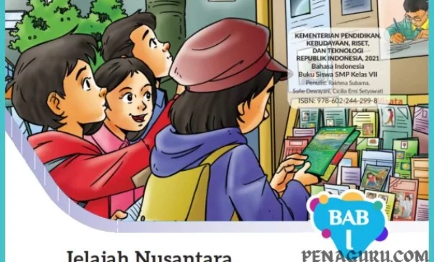 Buku Siswa Bahasa Indonesia Kelas 7 Kurikulum Merdeka