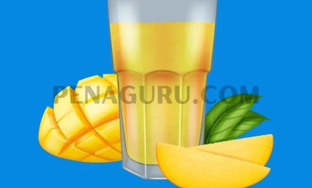 teks prosedur cara membuat jus mangga