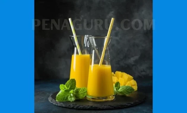 teks prosedur cara membuat jus mangga