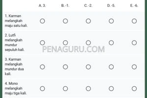 soal matematika kelas 6 semester 1