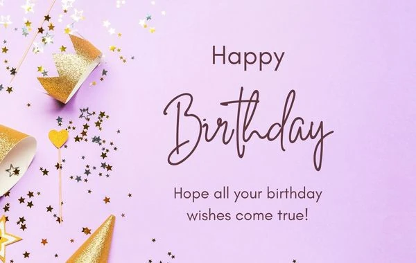 Contoh greeting card happy birthday dan artinya 