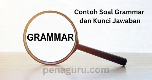 Contoh Soal Grammar dan Kunci Jawaban