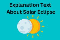 explanation text about solar eclipse