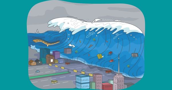 explanation text about tsunami