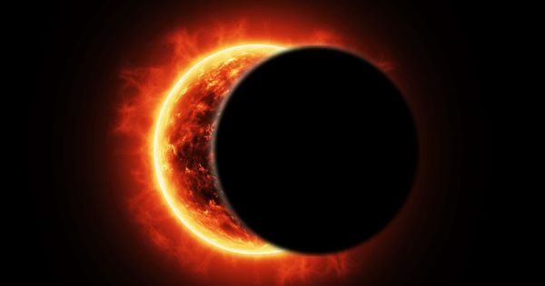 explanation text about solar eclipse
