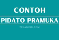 Pidato singkat tentang pramuka