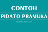 Pidato singkat tentang pramuka