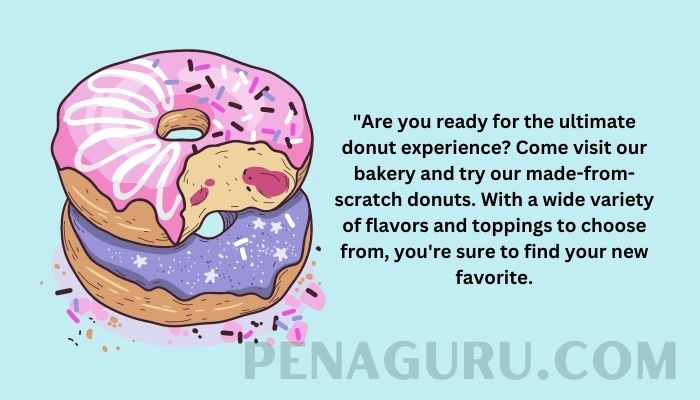 Contoh Iklan donut dalam Bahasa Inggris Contoh Iklan Dalam Bahasa Inggris dan Gambarnya