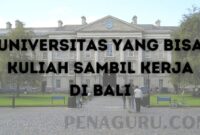 Universitas yang bisa kuliah sambil kerja di Bali
