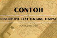 contoh descriptive text tentang tempat