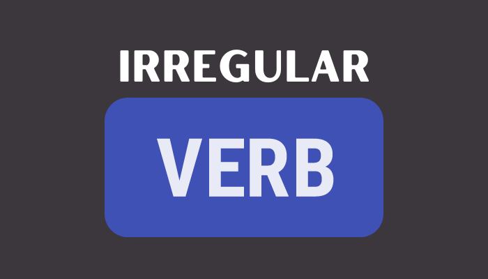 Kata kerja tidak beraturan dalam Bahasa Inggris Kata kerja tidak beraturan dalam Bahasa Inggris