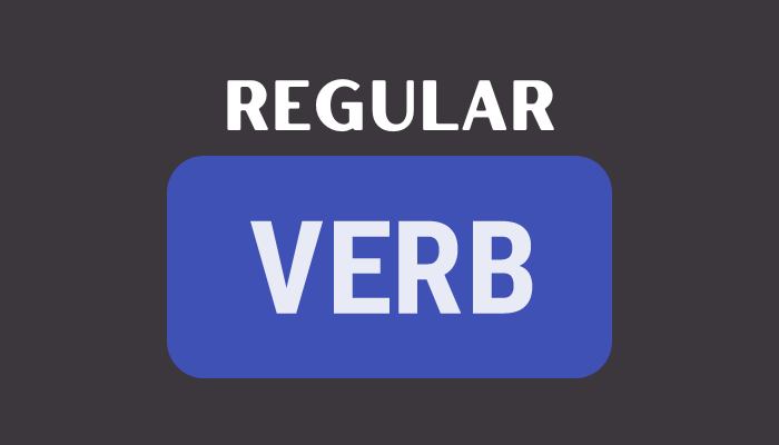 Kata Kerja Beraturan Dalam Bahasa Inggris Kata Kerja Beraturan Dalam Bahasa Inggris