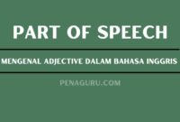 Adjective dalam bahasa Inggris