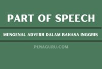 Adverb dalam bahasa Inggris