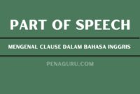 Clause dalam Bahasa Inggris