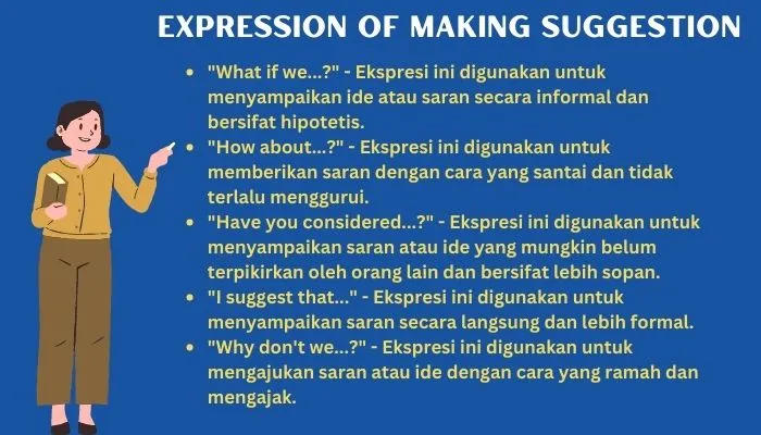 Suggestion and offering Suggestion and offering