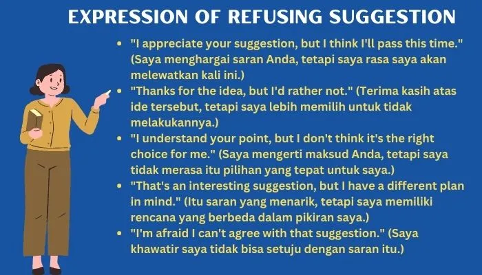 Suggestion and offering Suggestion and offering