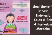 soal sumatif Bahasa Indonesia kelas 6 bab 4 kurikulum merdeka