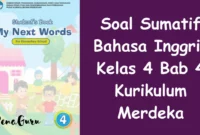 Soal Sumatif Bahasa Inggris Kelas 4 Bab 4 Kurikulum Merdeka