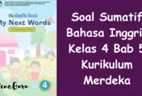 Contoh Soal Sumatif Bahasa Inggris Kelas 4 Bab 5 Kurikulum Merdeka