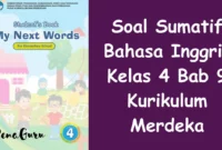 Soal Sumatif Bahasa Inggris Kelas 4 Bab 9 Kurikulum Merdeka